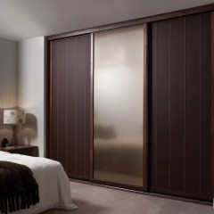 Шкаф-купе Оскар встроенный коричневый