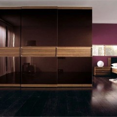 Шкаф-купе Даниэл корпусный коричневый