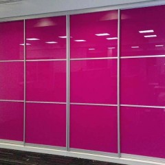Шкаф-купе Встроенный фуксия