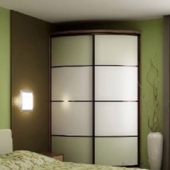 Шкаф-купе оливковый Алдо