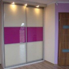 Шкаф-купе фуксия Доменико