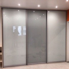 Шкаф-купе серого цвета Габриэль