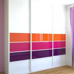 Шкаф-купе фуксия Джоин