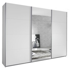 Шкаф-купе серого цвета Лаззаро