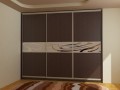 Шкаф-купе цвет шоколад Райль