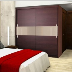 Шкаф-купе цвет шоколад Рэниро