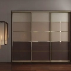 Шкаф-купе цвет шоколад Фабио