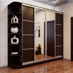 Шкаф-купе цвет шоколад Элмо