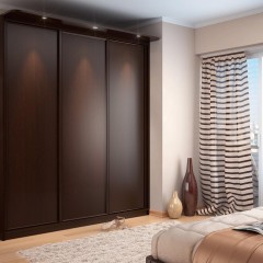 Шкаф-купе цвет шоколад Маранди