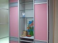 Шкаф-купе розового цвета Фелис