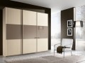 Шкаф-купе цвет кофе с молоком Камиль
