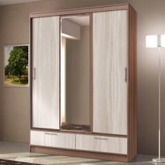 Шкаф-купе трех-дверный Рокко