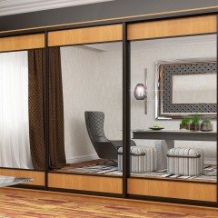 Шкаф-купе трех-дверный Ремо