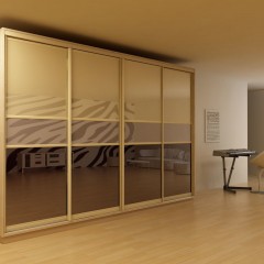 Шкаф-купе четырех-дверный Одэлис