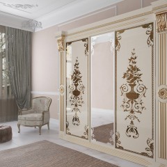 Шкаф-купе в стиле барокко Джозу