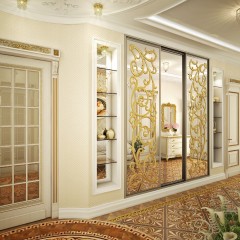 Шкаф-купе в стиле барокко Адриан