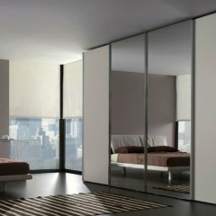 Шкаф-купе в стиле минимализм Сэломон