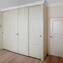 Шкаф-купе с фрезеровкой Моар