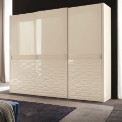 Шкаф-купе с фрезеровкой Рокко