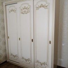 Шкаф-купе с фрезеровкой Силвио