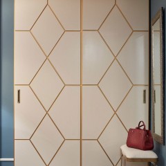 Шкаф-купе с фрезеровкой Орфео