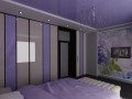 Шкаф-купе Карло сиреневого цвета