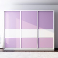 Шкаф-купе Сэм сиреневого цвета