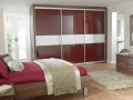 Шкаф-купе вишневого цвета Керем