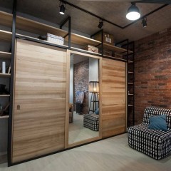 Шкаф-купе лофт Стивен