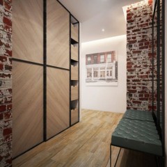 Шкаф-купе лофт Проттей