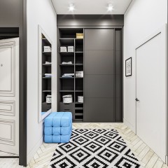 Шкаф-купе в скандинавском стиле Биргер