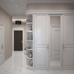 Шкаф-купе неоклассика Мауро