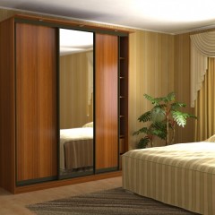 Шкаф-купе темный орех Селим