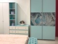 Шкаф-купе бирюзовый Матео