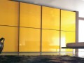 Шкаф-купе желтый Лайт