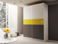 Шкаф-купе желтый Кион