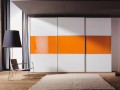 Шкаф-купе оранжевый Эстел