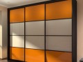 Шкаф-купе оранжевый Клаус корпусный