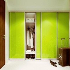 Шкаф-купе Карти салатовый