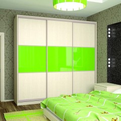 Шкаф-купе Пауль салатовый