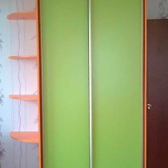 Шкаф-купе Оливер салатовый