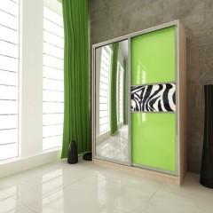 Шкаф-купе Керро салатовый