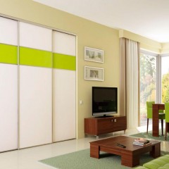 Шкаф-купе Клаус салатовый