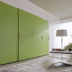 Шкаф-купе Прима салатовый