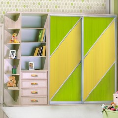 Шкаф-купе Сезон салатовый