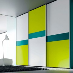 Шкаф-купе Рафаэллло салатовый