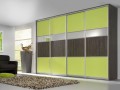 Шкаф-купе Френк салатовый