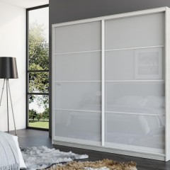 Шкаф-купе белого цвета Майкл