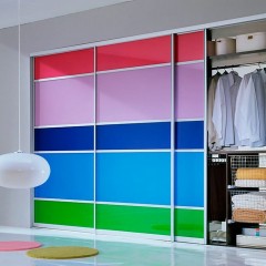 Шкаф-купе цветной Бартон