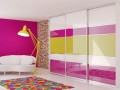 Шкаф-купе цветной Лайт